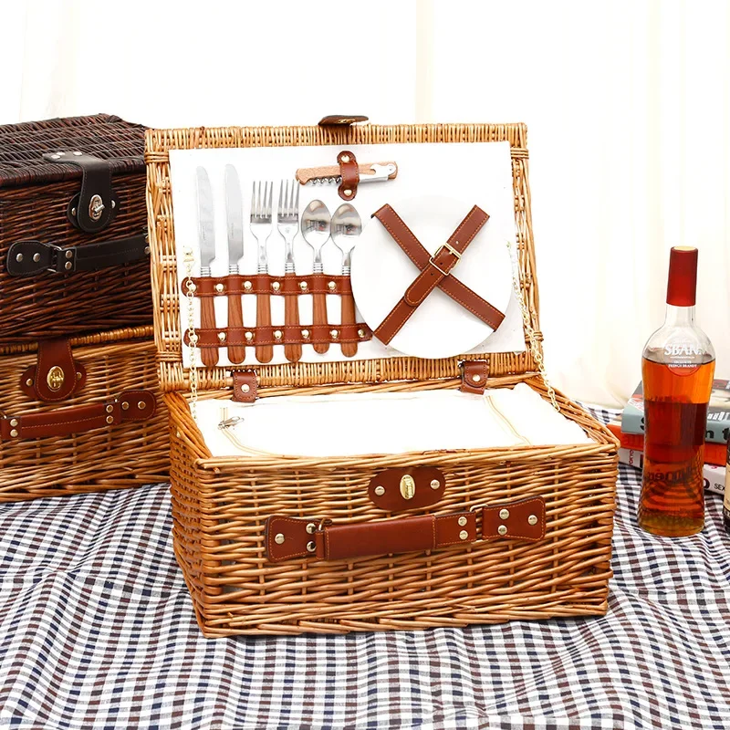 Outdoor Camping Box - Panier de pique-nique familial, panier de