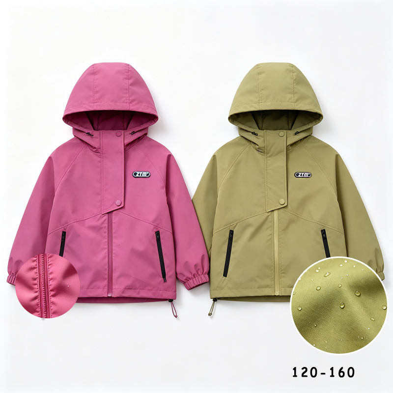 Outdoor Camping Kids Activities - Veste de randonnée unisexe imperméable pour