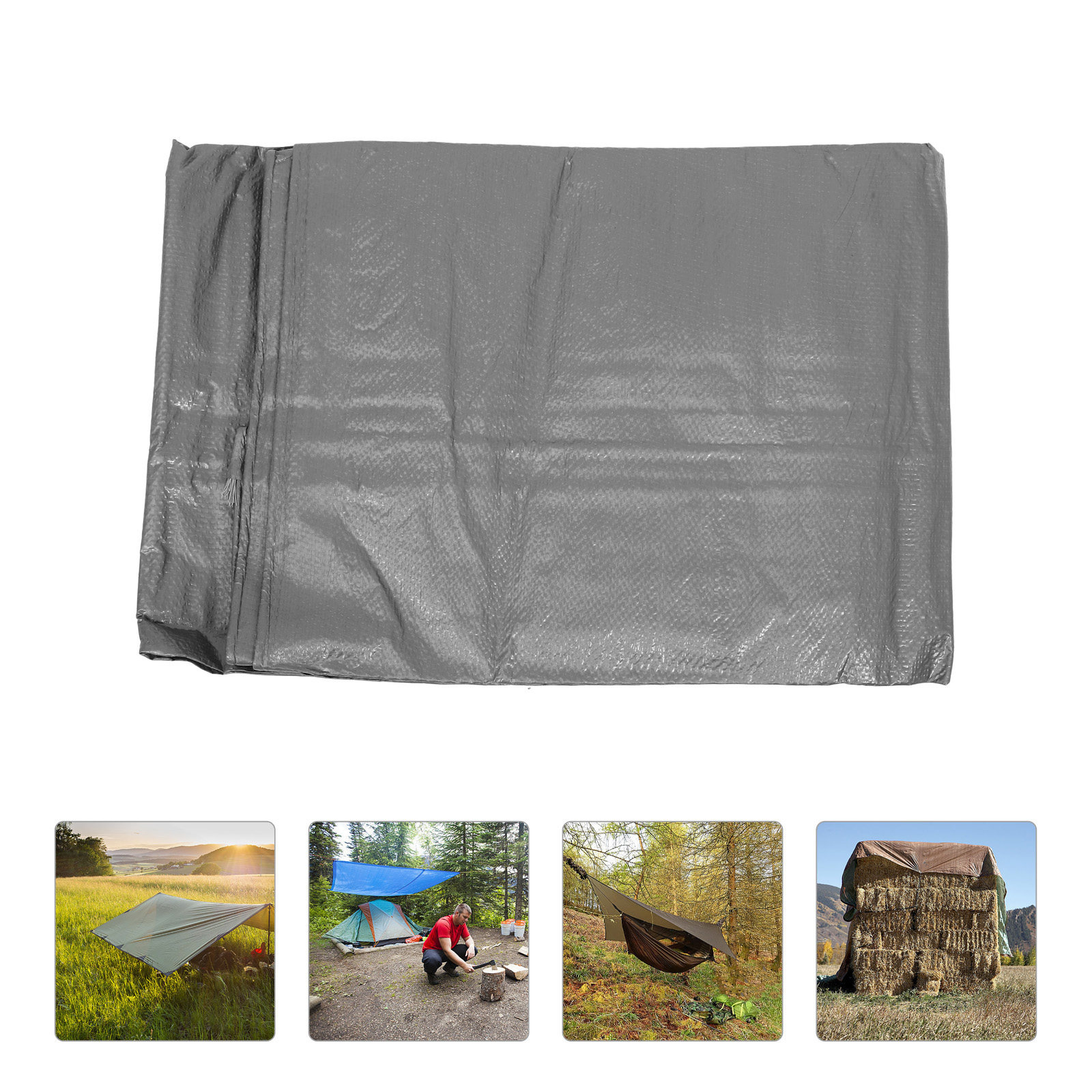 Outdoor Camping Tarp - Bâche de protection robuste imperméable en