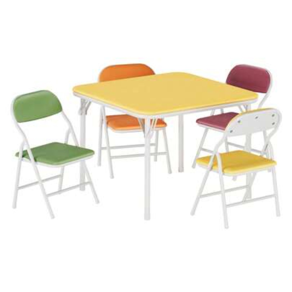 Outdoor Camping Chairs - Ensemble table et chaises pliantes carrées