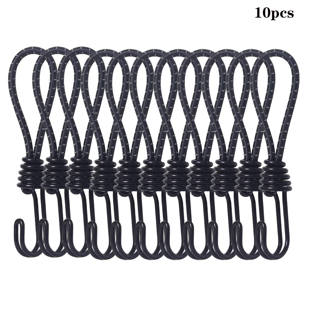 Outdoor Camping Tarp - Cordon élastique pour tente avec mousquetons