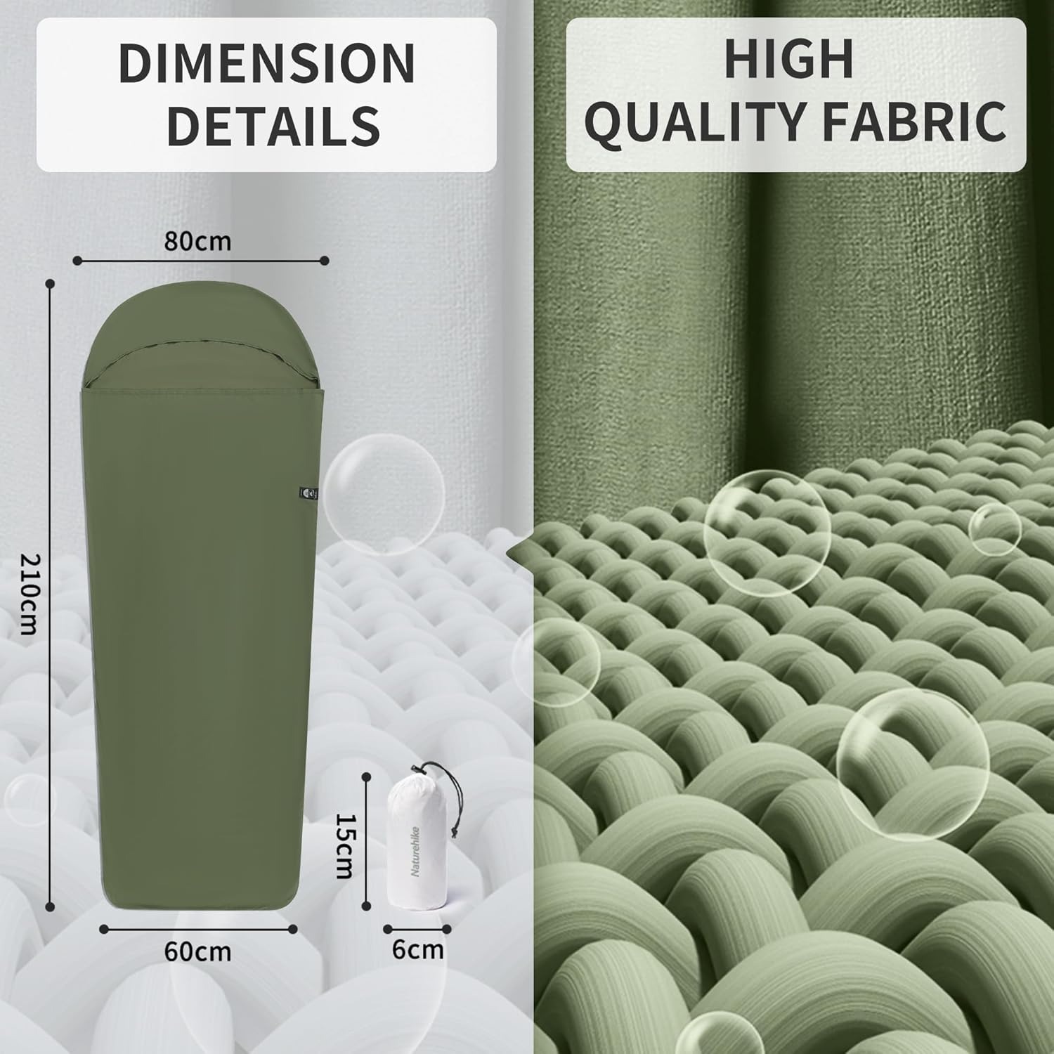 Naturehike – doublure de sac d - Ultralight Ground Sheet avis et prix
