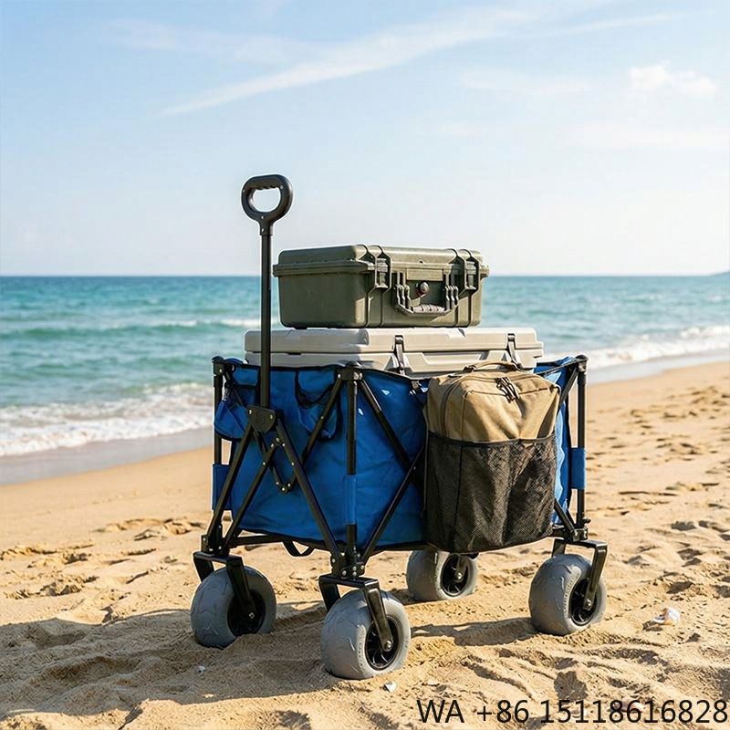 Chariot de plage pliable en mé - Camp Table Folding avis et prix