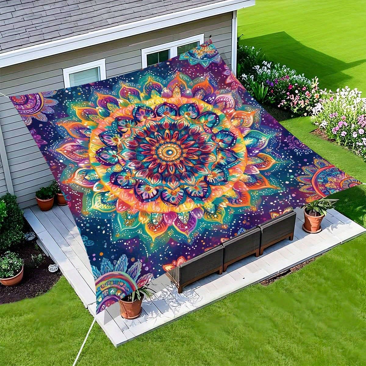 Tente de camping colorée à mot - Outdoor Camping Tarp avis et prix