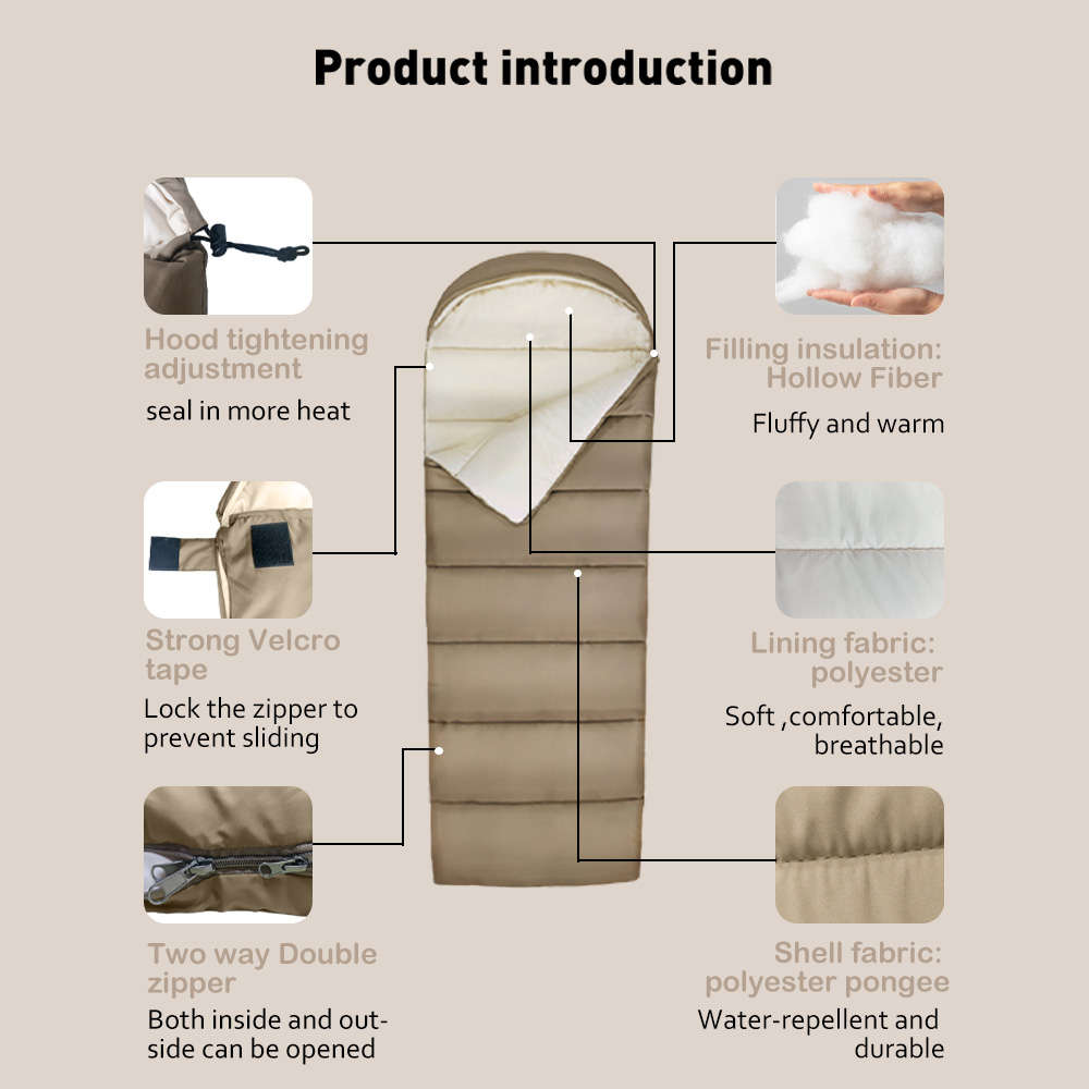 Sac de couchage imperméable et - Outdoor Camping Kids Activities avis et prix