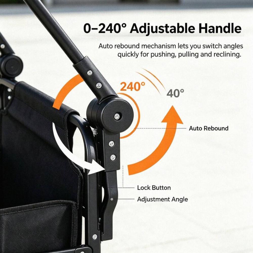Chariot de transport 3-en-1 av - Camp Table Folding avis et prix