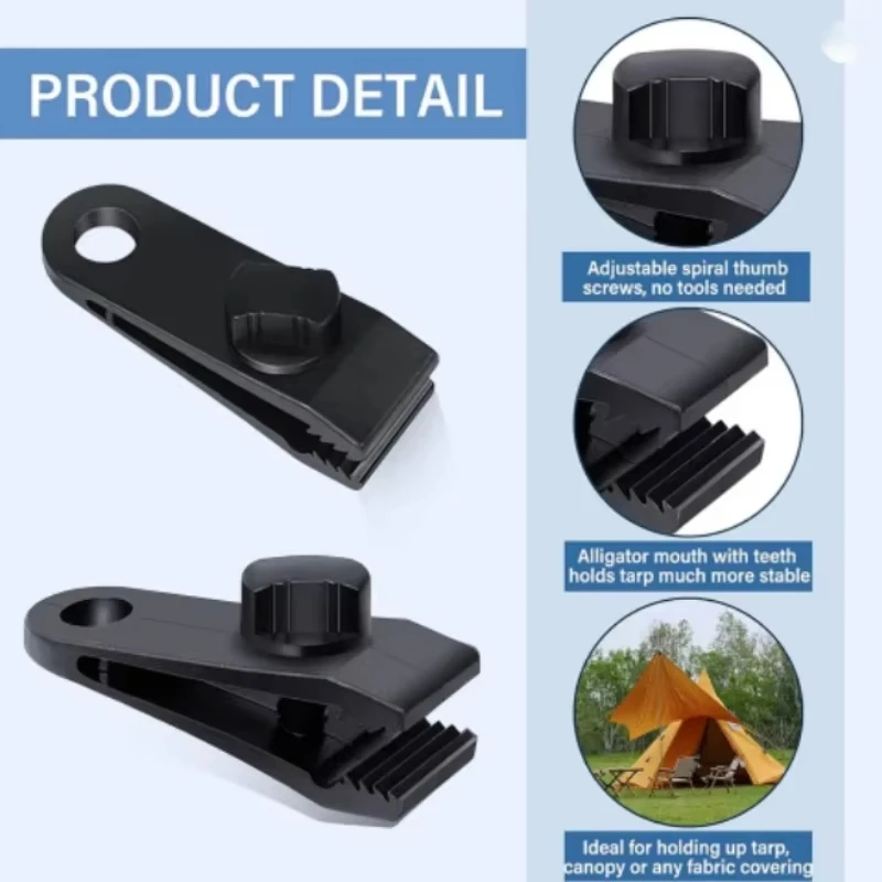 5/10/20/50 Pièces Pinces de Te - Outdoor Camping Tarp avis et prix