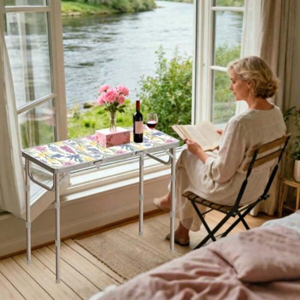 Table de camping pliante avec  - Camp Table Folding avis et prix