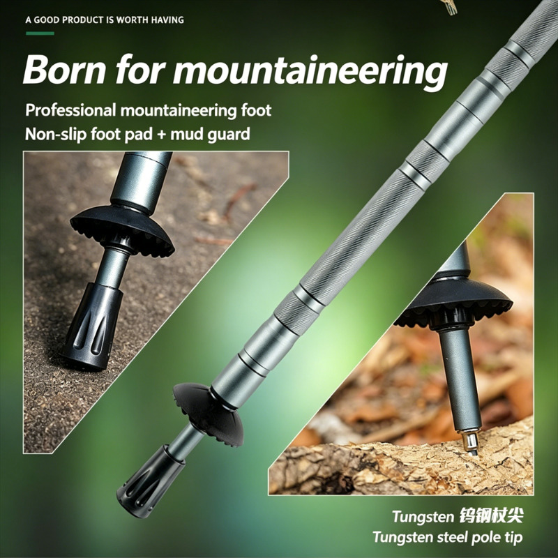 Bâtons de randonnée pliables a - Trekking Poles avis et prix