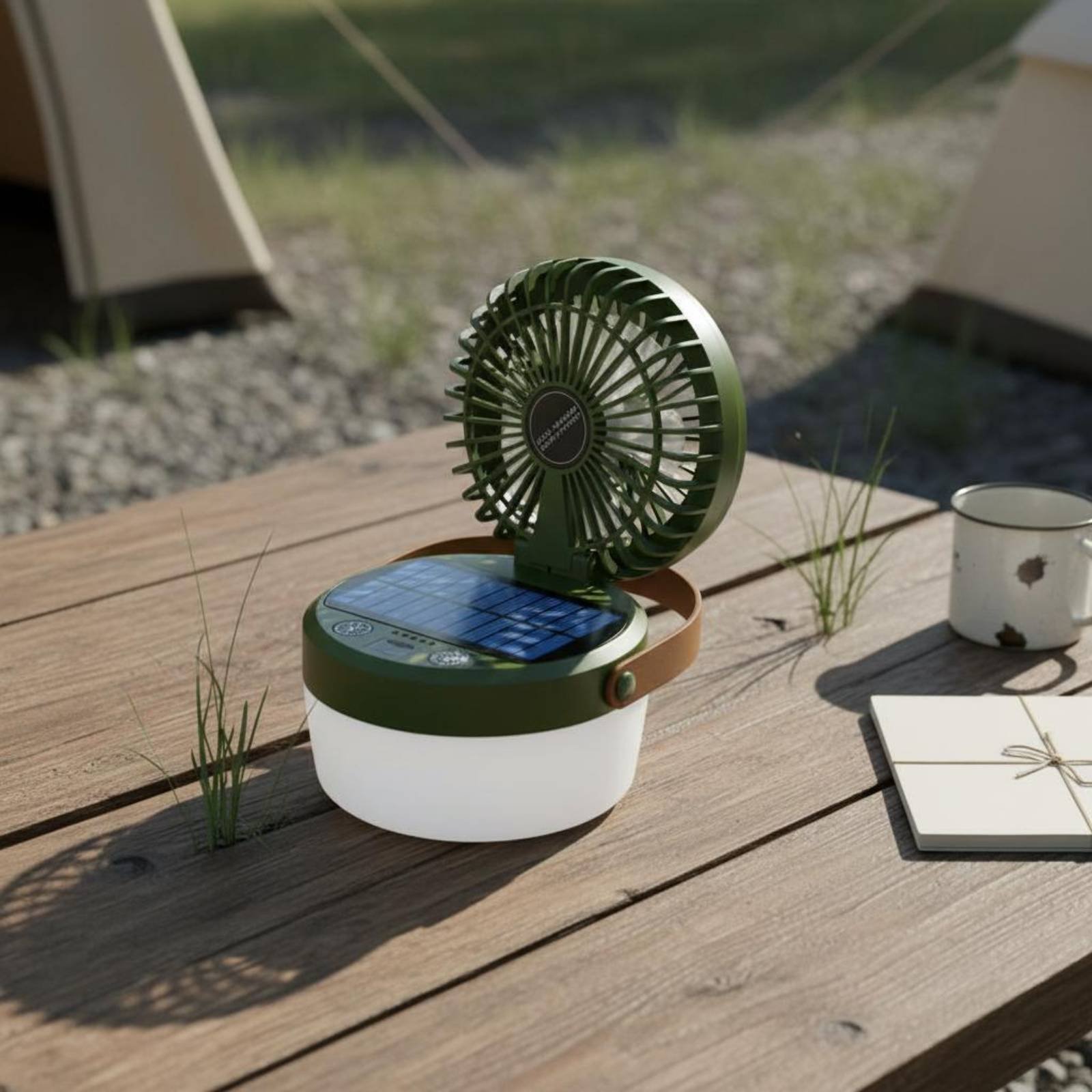 Ventilateur solaire de camping - Outdoor Camping Fan avis et prix