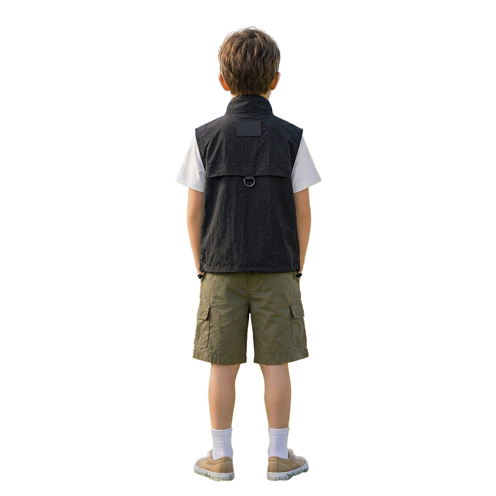 Gilet cargo zippé pour garçons - Outdoor Camping Kids Activities avis et prix