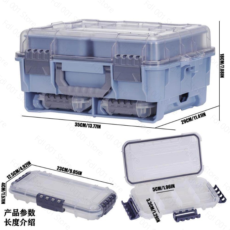 Boîte de pêche de grande capac - Outdoor Camping Box avis et prix