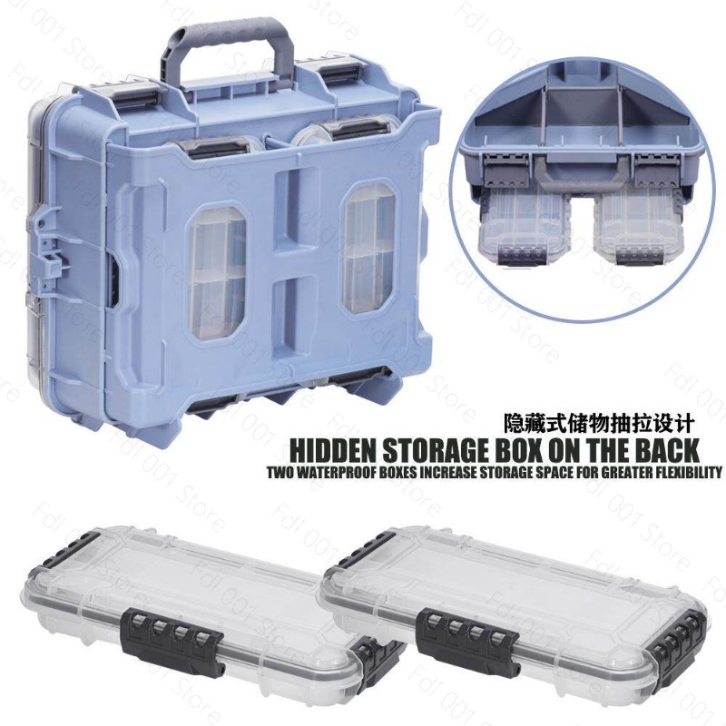 Boîte de pêche de grande capac - Outdoor Camping Box avis et prix