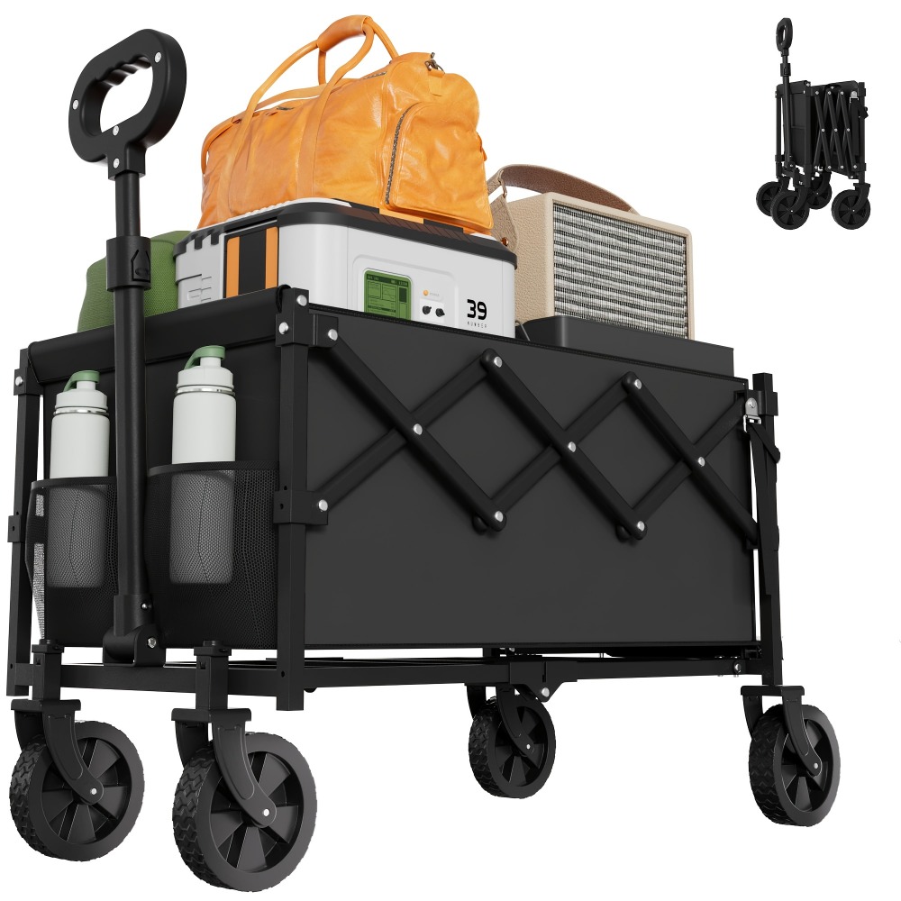 Chariot de jardin pliable, cap - Outdoor Y Camping avis et prix