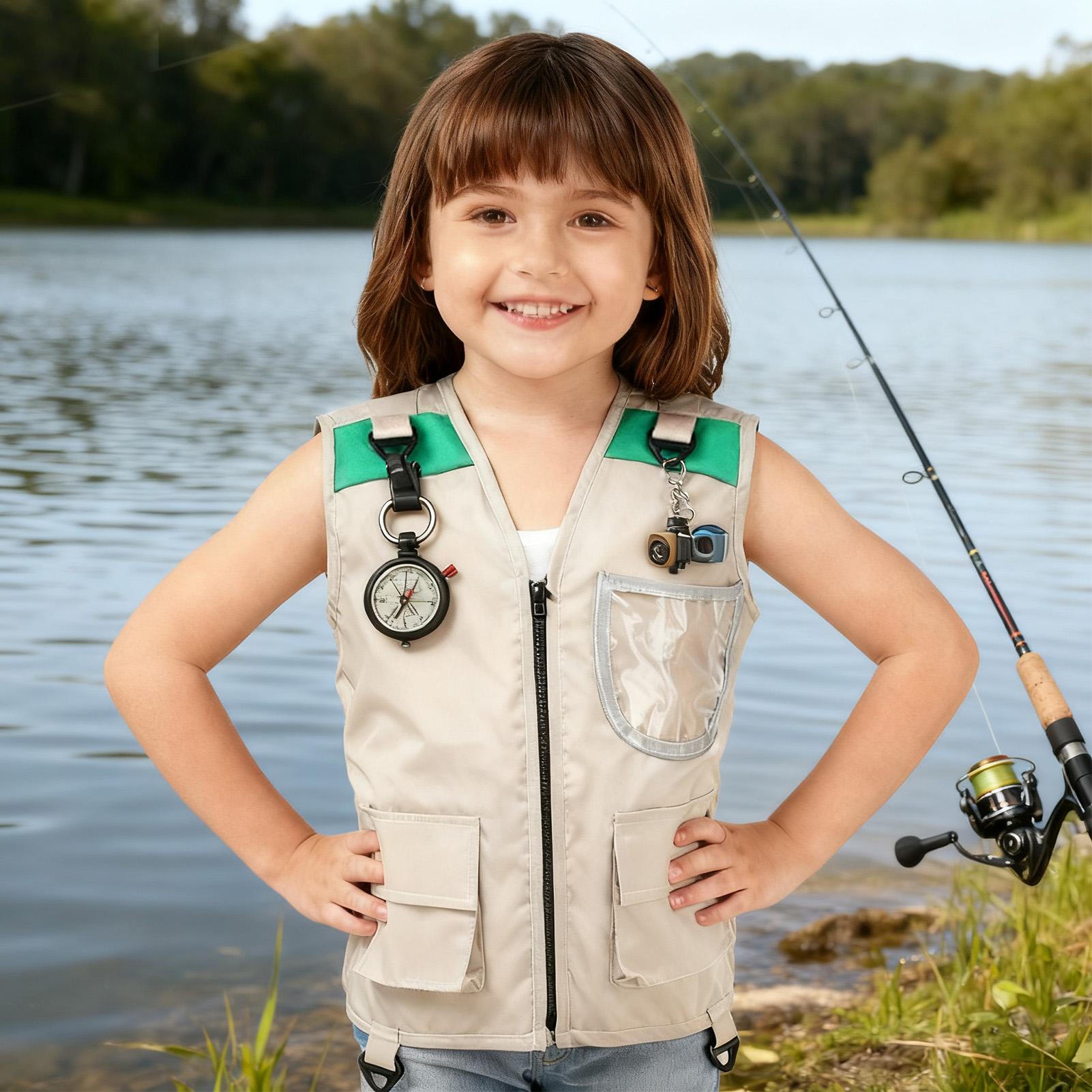 Gilet Cargo pour enfants, vest - Outdoor Camping Kids Activities avis et prix