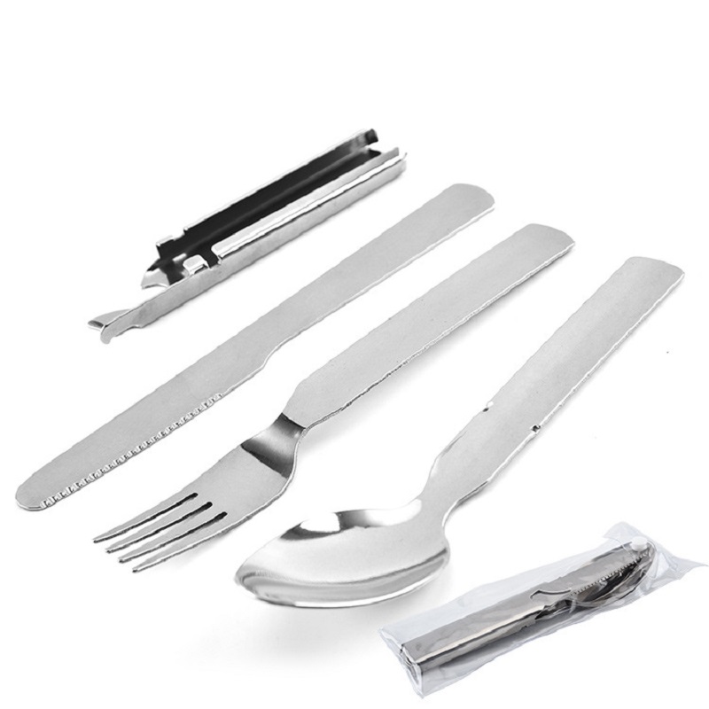 Ensemble de vaisselle en acier - Outdoor Camping Knife avis et prix