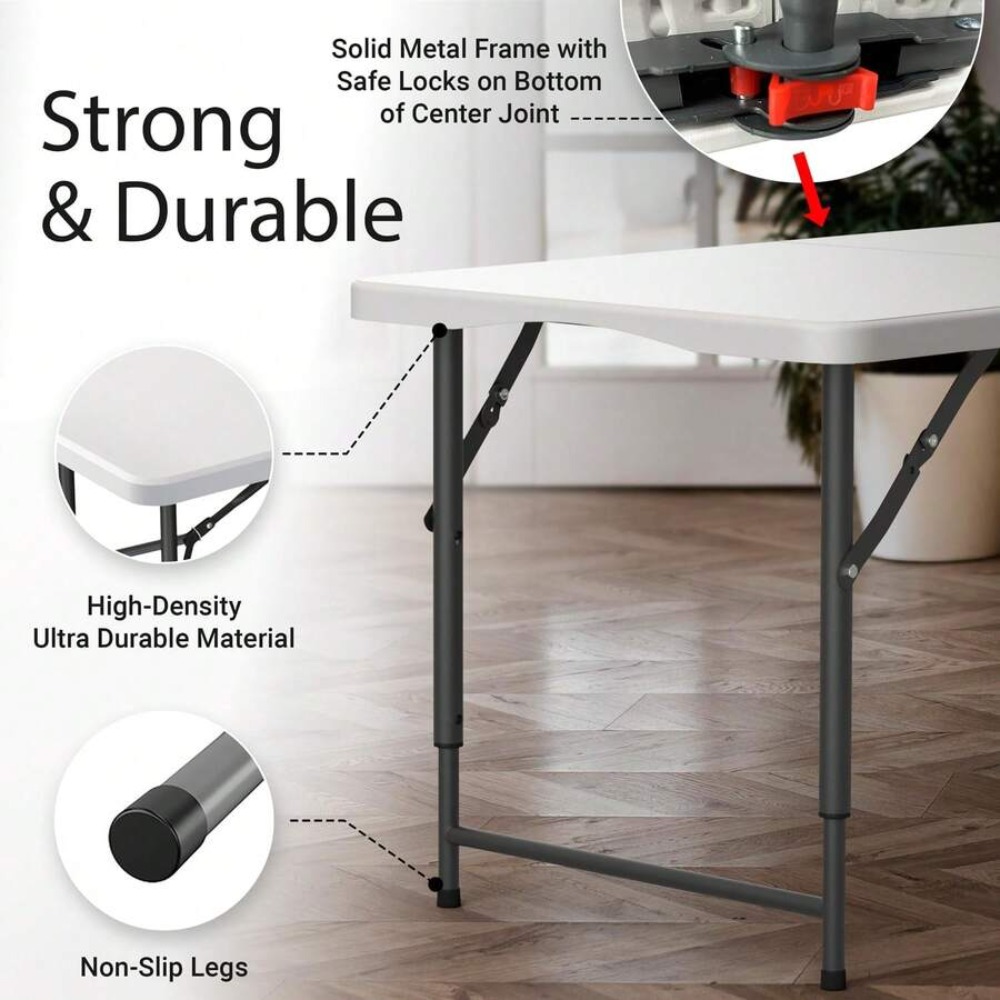 Table pliante de 4 pieds, haut - Camp Table Folding avis et prix