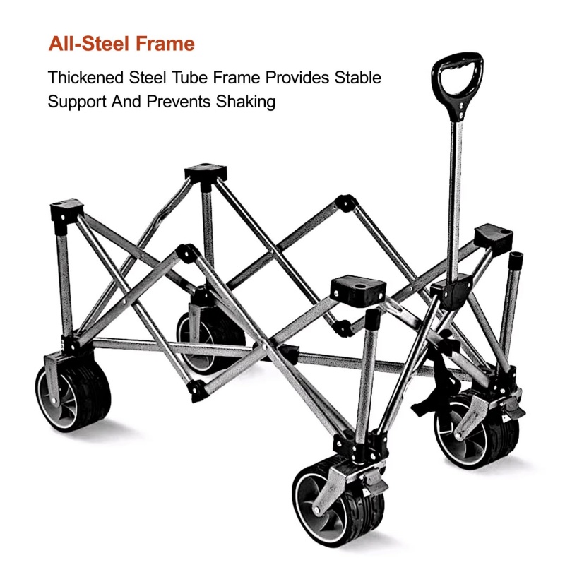 Chariot pliant robuste de 420  - Outdoor Camping Canopy avis et prix